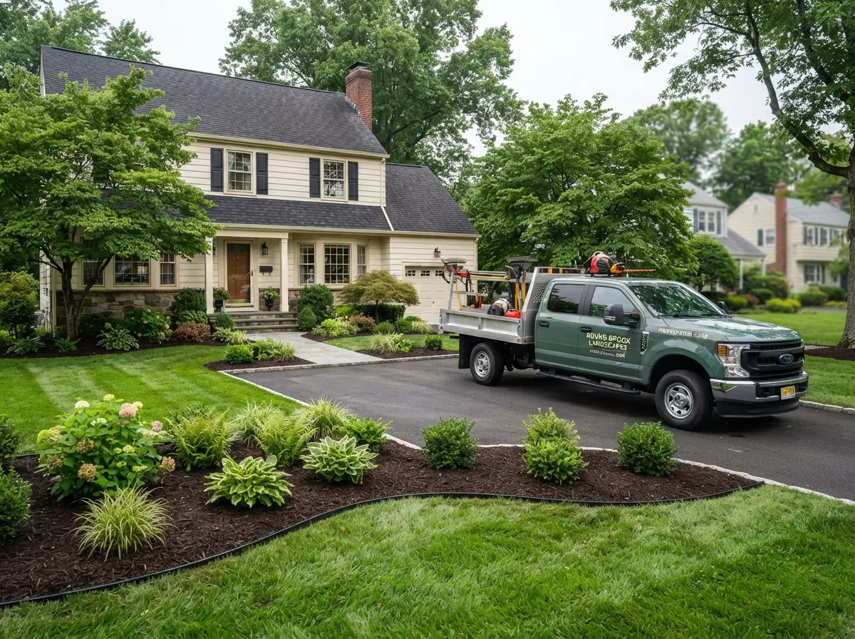 Professional residential snow removal service