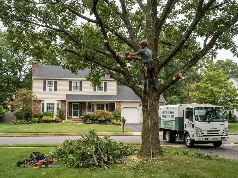 Professional tree trimming and pruning service